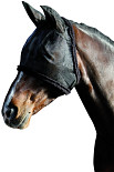 Harry's Horse Vliegenmasker met oren Zwart XL