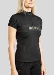 Rebel Trainingsshirt met Rosegoud Logo Zwart