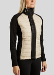 Montar Momartha Contrast Jas Zwart/Beige