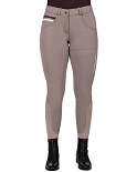 QHP Rijbroek Softshell Emma Full Grip Beige