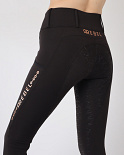 Rebel Rijlegging Rosegold Logo Bid-Chain Zwart