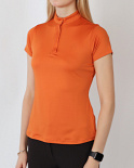 Montar Shirt Briella Tone In Tone Crystals Orange