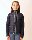 Montar Jacket Emma Viv Logo Tape Hybrid Kids Navy
