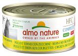 Almo Nature kattenvoer HFC Complete Made in Italy Kip en Tonijn 70 gr