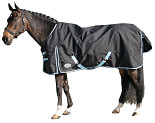 Harry's Horse Thor Deken 0 gr met Fleece Lining Zwart