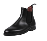 QHP Rubber Jodhpur Junior Zwart