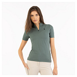 BR Half-Zip Shirt Ida Balsam Green