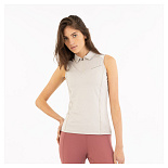 BR Mouwloos Poloshirt Isa Slate Gray