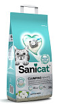 Sanicat kattenbak-vulling Clumping White Cotton Fresh 20 ltr