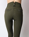 Montar Rijbroek Briella Crystal Full Grip Olive