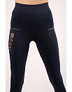Rebel Rijlegging Pull On met Rosegold Full Grip Navy