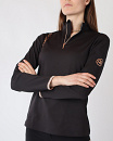 Rebel Langmouw Trainingsshirt Rosegold Logo Bid-Chain Zwart