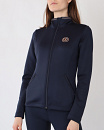 Rebel Jacket Stand Up Collar Fullzip Rosegold Crystal Navy
