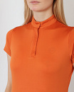 Montar Shirt Briella Tone In Tone Crystals Orange