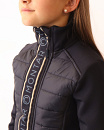 Montar Jacket Emma Viv Logo Tape Hybrid Kids Navy