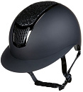 HKM Sports Rijhelm Glamour Shield Zwart/Zwart