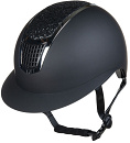 HKM Sports Rijhelm Glamour Shield Zwart/Zilver
