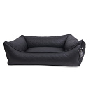 Lex & Max hondenmand Eco Leather black