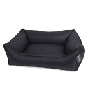 Lex & Max hondenmand Eco Leather black