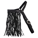 QHP Vliegenfrontriem Extra Zwart