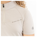 BR Eevolv Zip-Up Shirt Iselin Chateau Gray