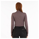 BR Half Zip-Up Pullover Jara Raisin Brown