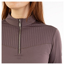 BR Half Zip-Up Pullover Jara Raisin Brown