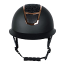 Harry's Horse Veiligheidscap Mont Blanc Sparkle Zwart/Rosegold