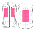 HKM Sports Verwarmde Bodywarmer Zwart