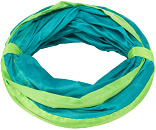 Trixie speeltunnel turquoise/groen