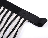 QHP Vliegenfrontriem Zebra