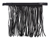 QHP Vliegenfrontriem Zwart