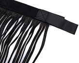 QHP Vliegenfrontriem Zwart