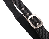 QHP Vliegenfrontriem Extra Zebra