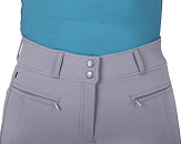 QHP Rijbroek Victoria Full Grip Grijs