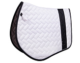 QHP Zadeldek Kae Wit/Zwart VZ Full