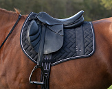QHP Zadeldek Kae Zwart VZ Pony