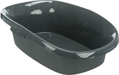 TRIXIE Be Eco Kattenbak Carlo met Rand Antraciet/Grijs/Groen