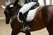 HKM Rijlegging Lisa Siliconen Zitvlak Dames Wit