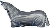 Harry's Horse Vliegendeken Mesh Reflectie Los Hals Staalblauw