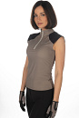 HKM Sports Top Amalfi Beige/Zwart