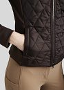 Montar Moquinn Quilted Hybrid Jacket Donkerbruin