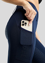 Rebel Rijlegging Tone In Tone Crystals Donkerblauw