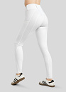 Rebel Rijlegging Tone In Tone met Crystals Wit