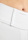 Rebel Rijlegging Tone In Tone met Crystals Wit