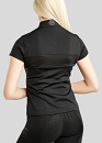 Rebel Trainingsshirt met Rosegoud Logo Zwart
