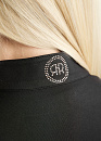 Rebel Trainingsshirt met Rosegoud Logo Zwart