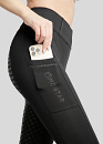Montar Rijlegging MoEdith Gun Metal Crystals Zwart