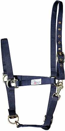 Harry's Horse Halster 3x Verstelbaar Navy Cob