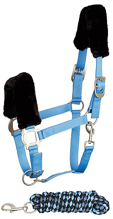 Harry's Horse Halsterset Soft Azure-Blue